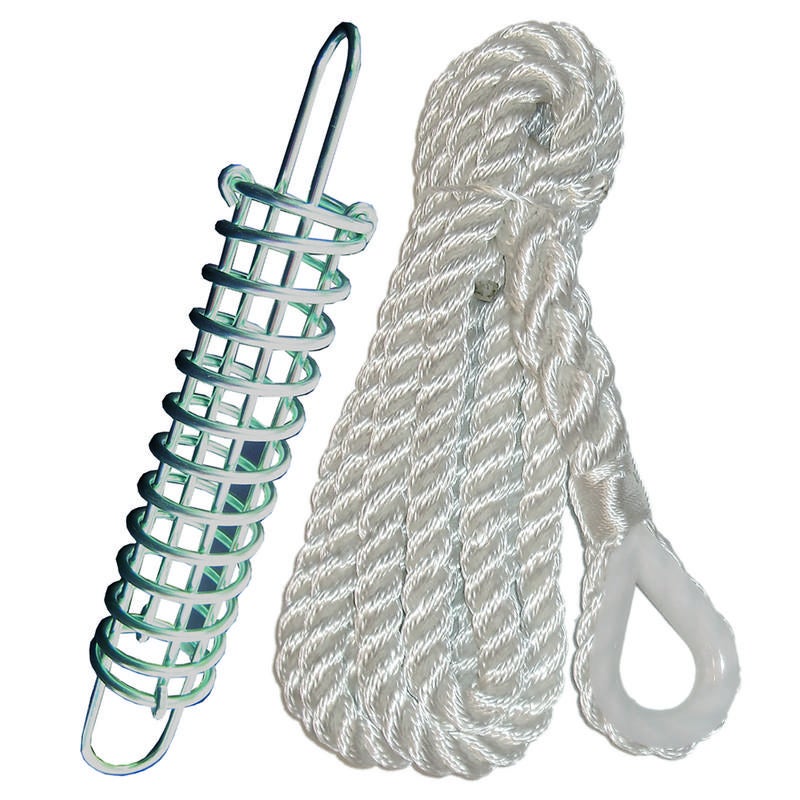 Förtöjningskit 12mm 4m Fjäder