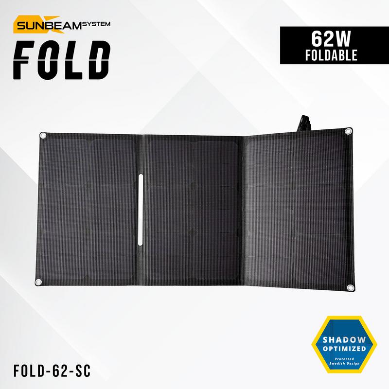 Solpanel 62w Sunbeam Fold