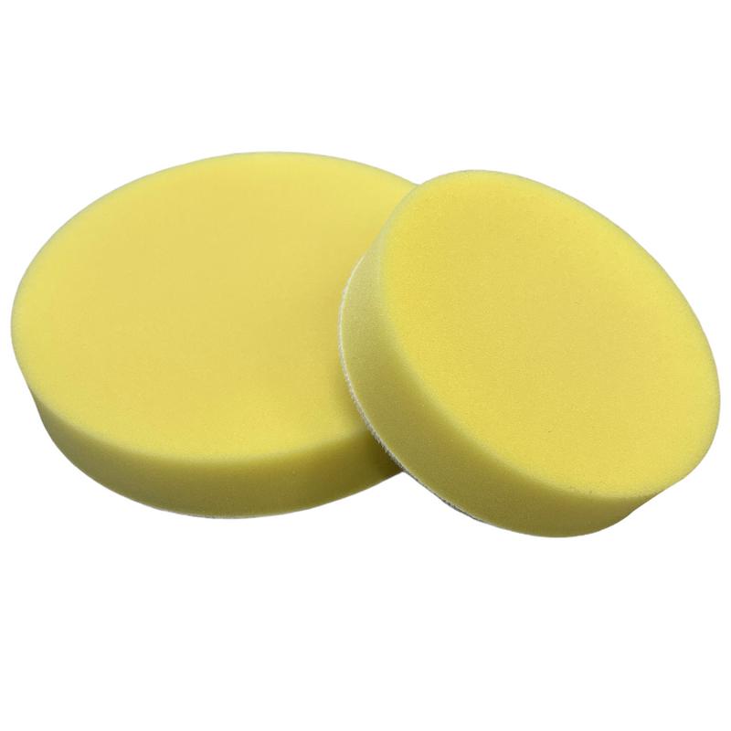 Polersvamp Medium 125mm Gul