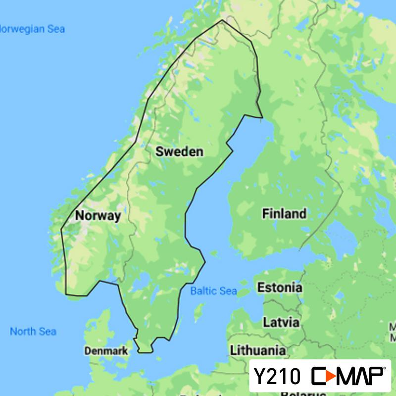 C-map Discover Y210 Inland