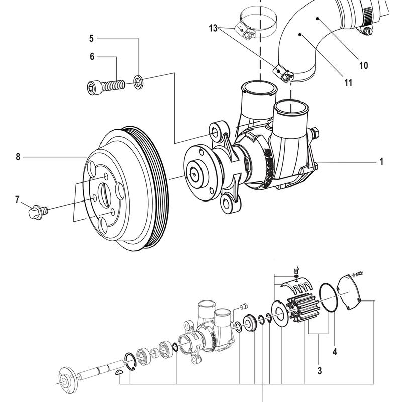 Impeller Mercr Sherw D4,2