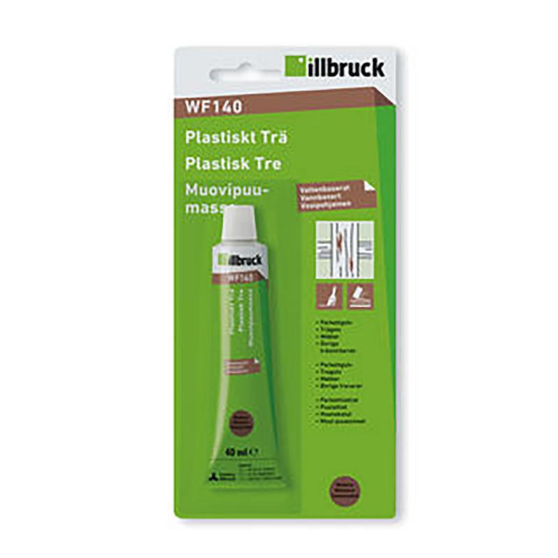 Plastiskt Trä 40ml Mörkbrun