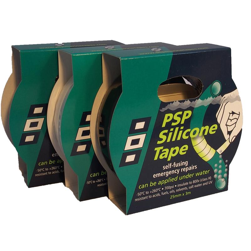 Silikontejp Vit 25mmx3m