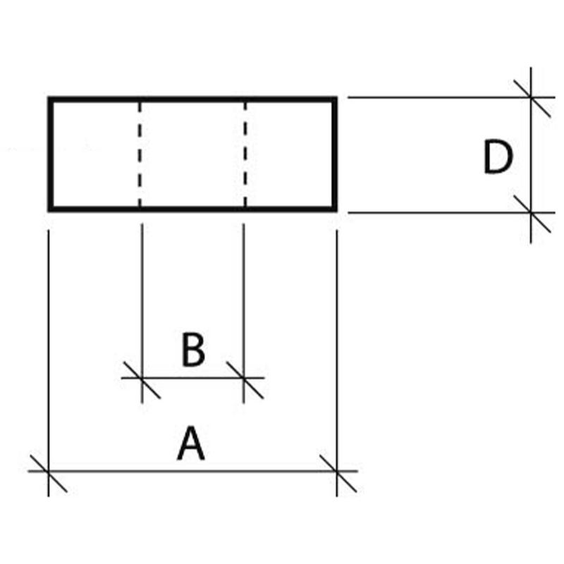 Plastdistans 10mm