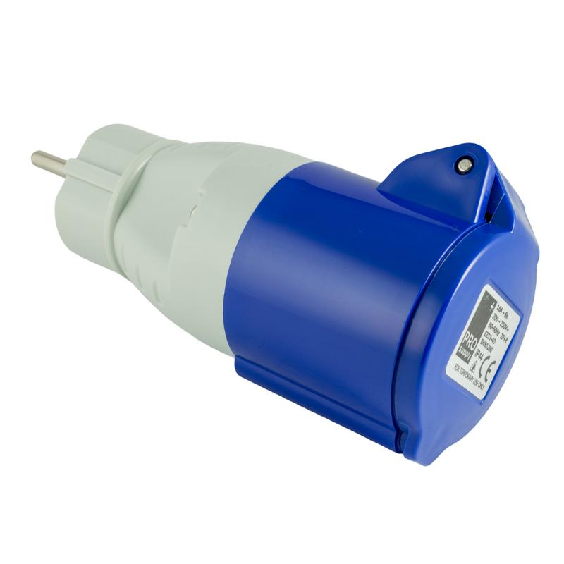 Adapter Schucko-cee 16a