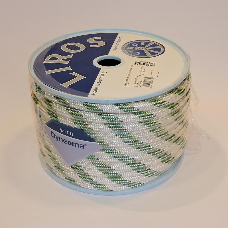 Dynamic Plus 12mm 30m Vit/grön