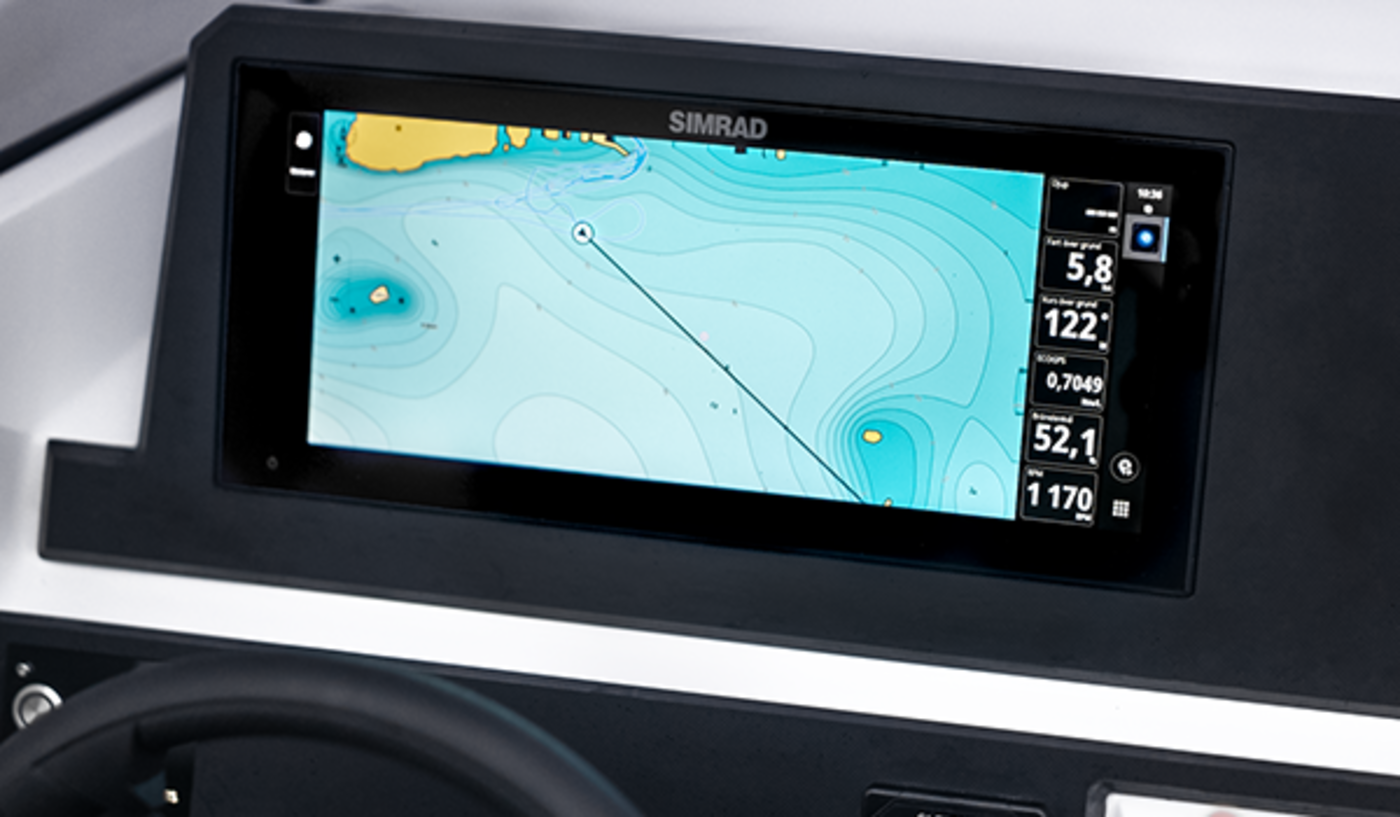 Modern GPS till båt från SeaSea Båttillbehör - säkrare navigering och exakt positionering på sjön.