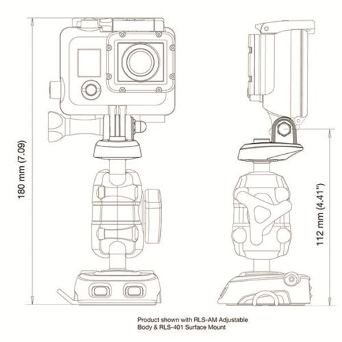 Rokk Mini Bas Rörfäste 19-34mm