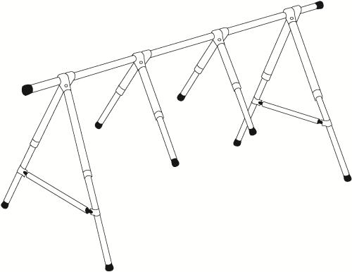 A-ställning 9m