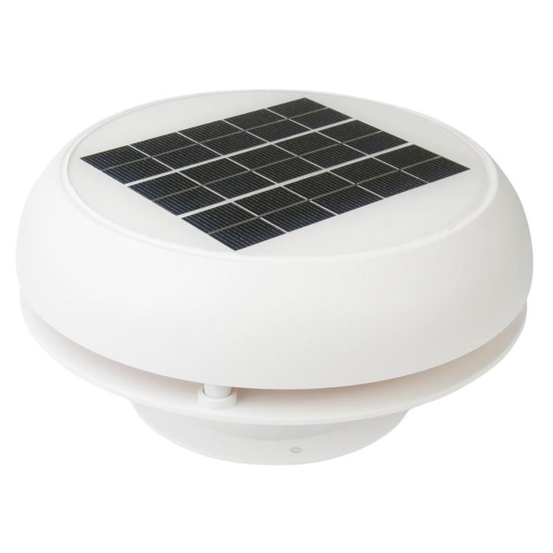 Solcellsventil Marinco 3" Vit