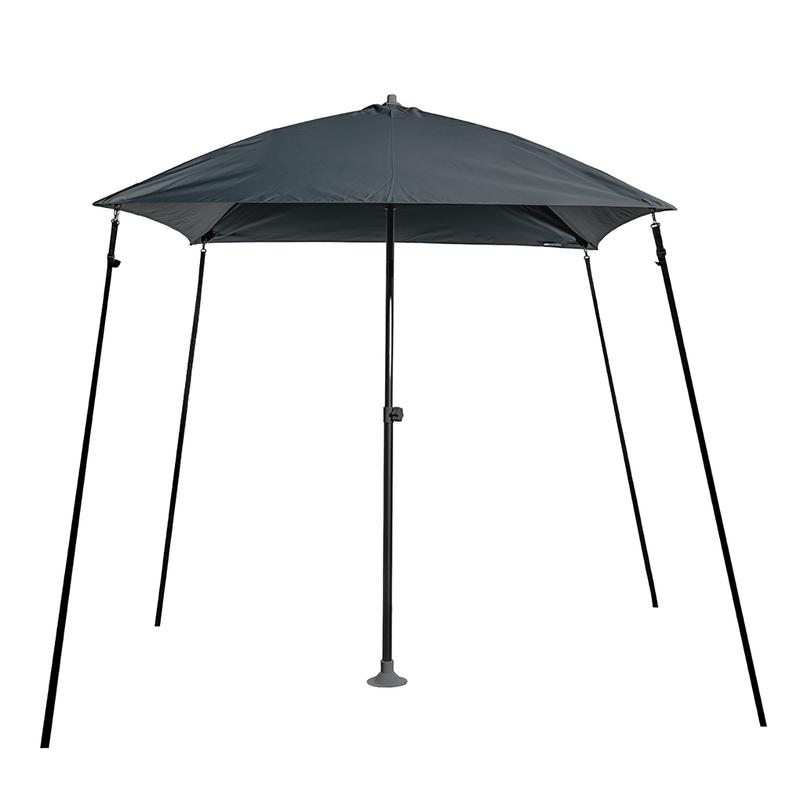 Parasoll 2x2x2,65m Svart