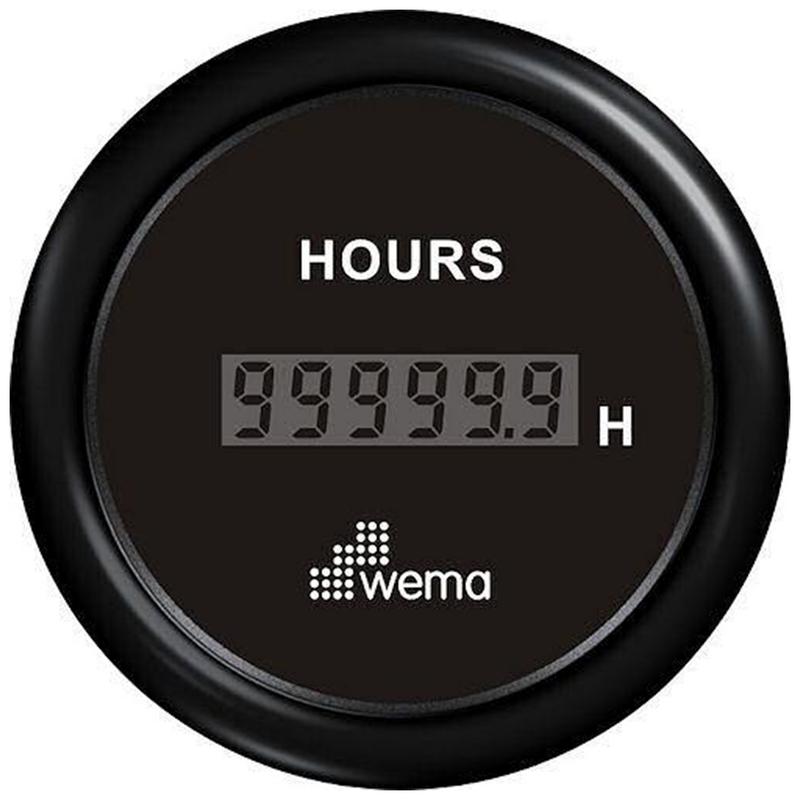 Timräknare Digital Wema Svart