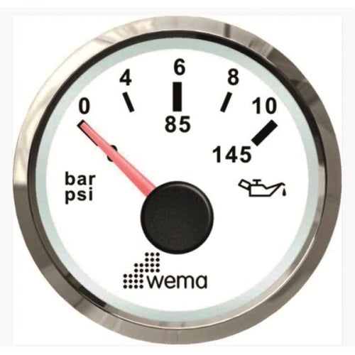 Oljetryckmätare 10b Wema Rf/vi
