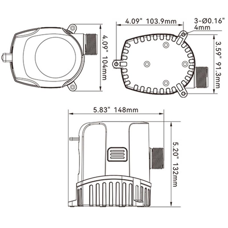 Automatisk Länspump 94l S17