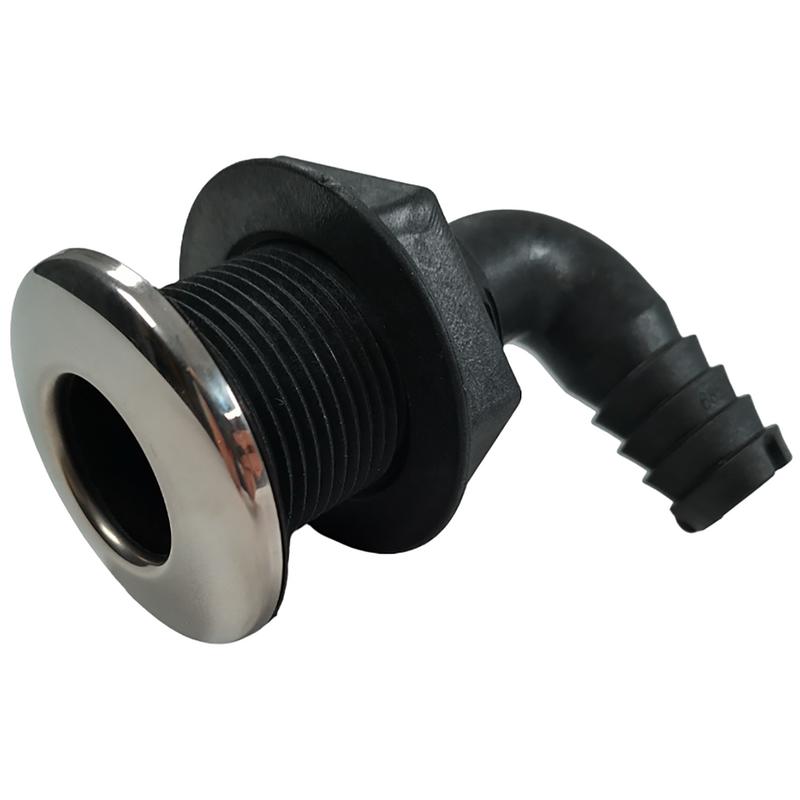 Bordgenomföring Vinklad 19mm