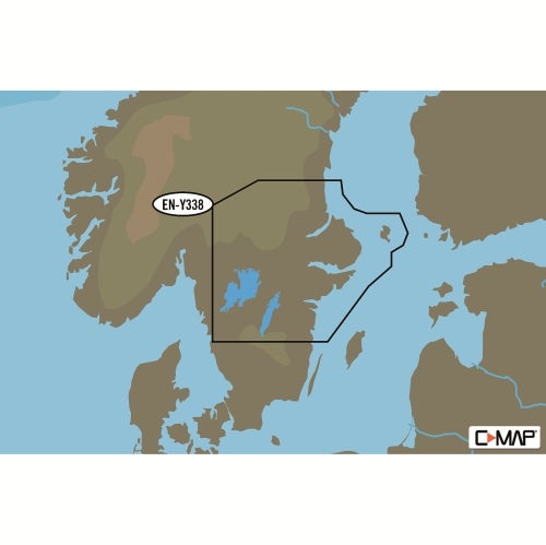 C-map Discover Y206 Västkusten