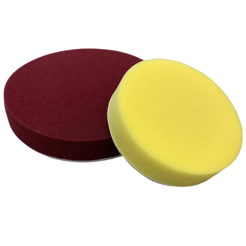 Polersvamp Medium 125mm Gul