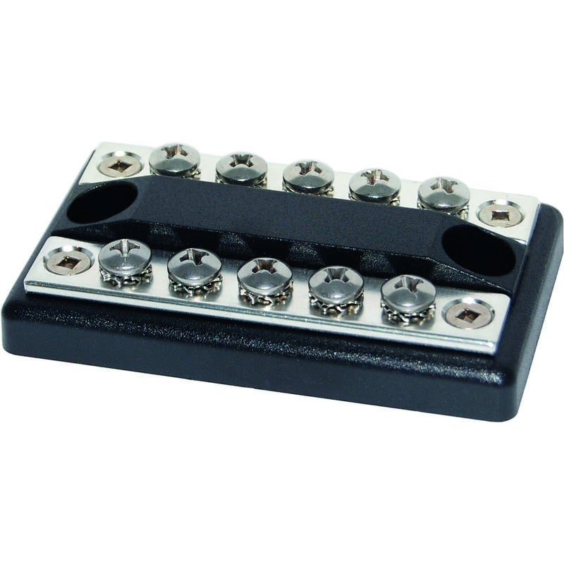 Kopplingsplint +/- 5-terminal