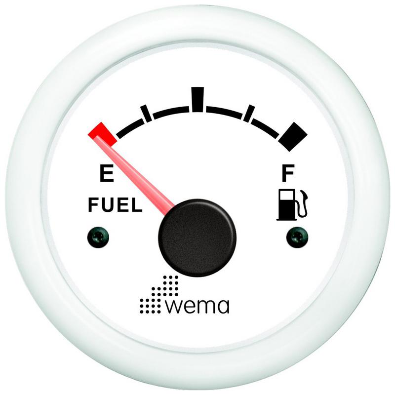 Bränslemätare Wema Vit