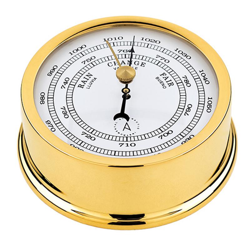 Barometer Atlantic 95mm Guld