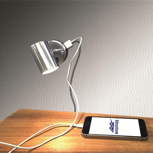 Lampa Tube D1 Med Usb