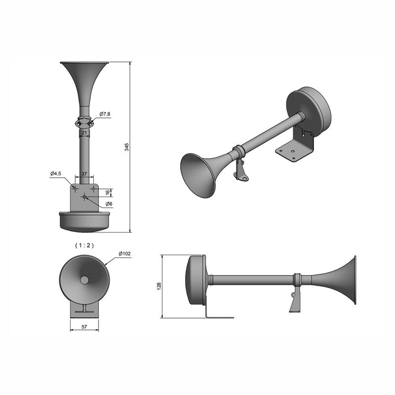 Signalhorn Trumpet Rf304 Roca