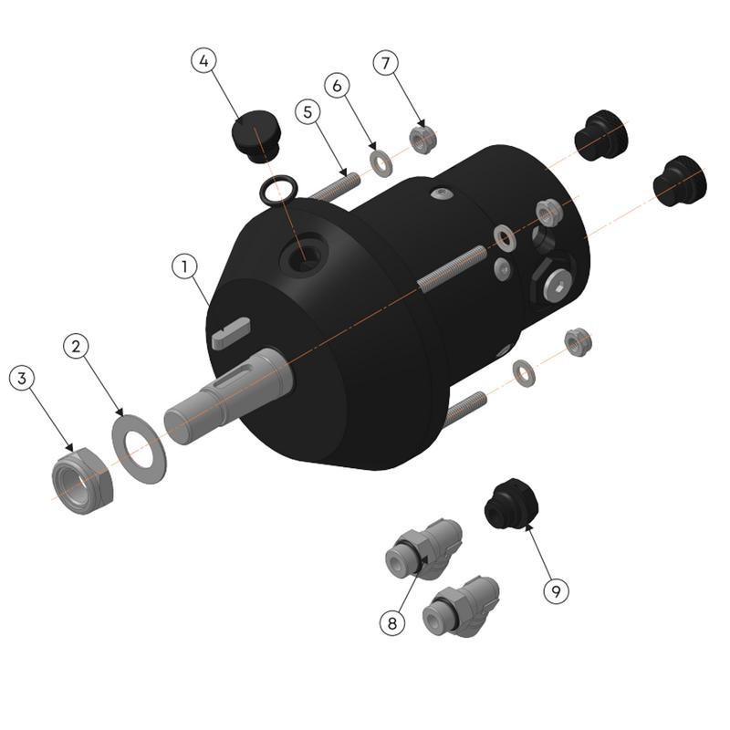 Glydus Hydraulpump Hr-18m