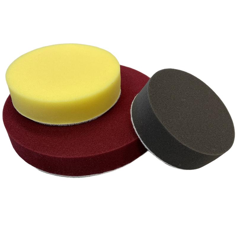 Polersvamp Medium 125mm Gul