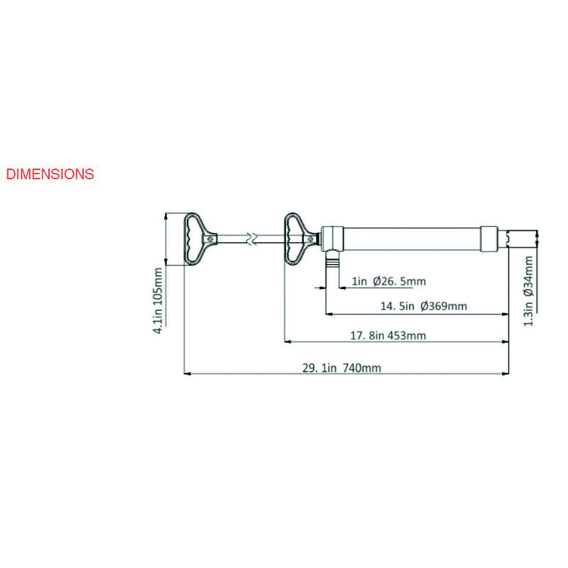 Handpump 460mm