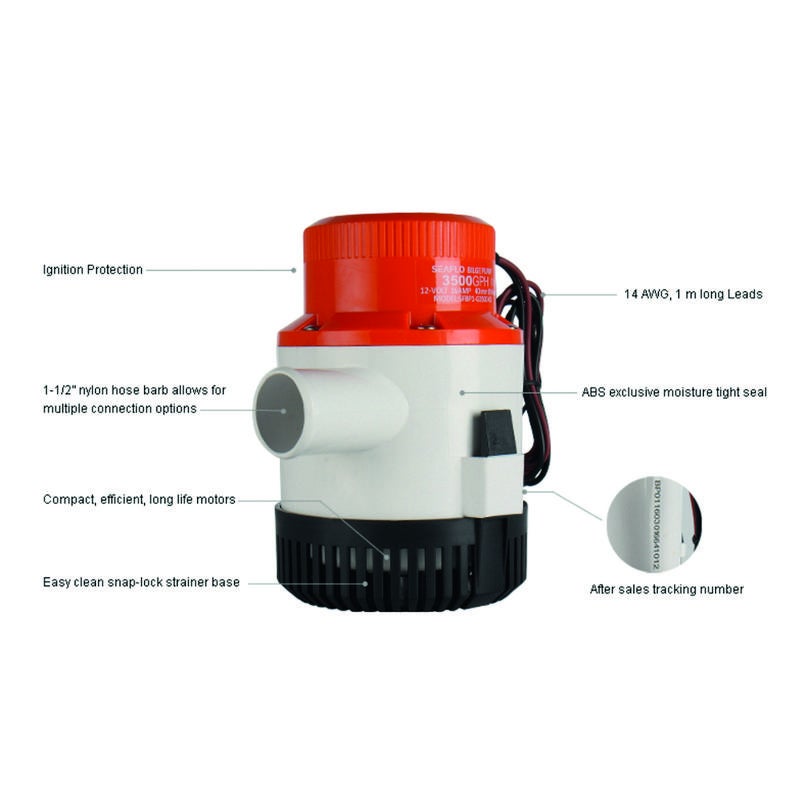 Länspump Seaflo 220l 12v