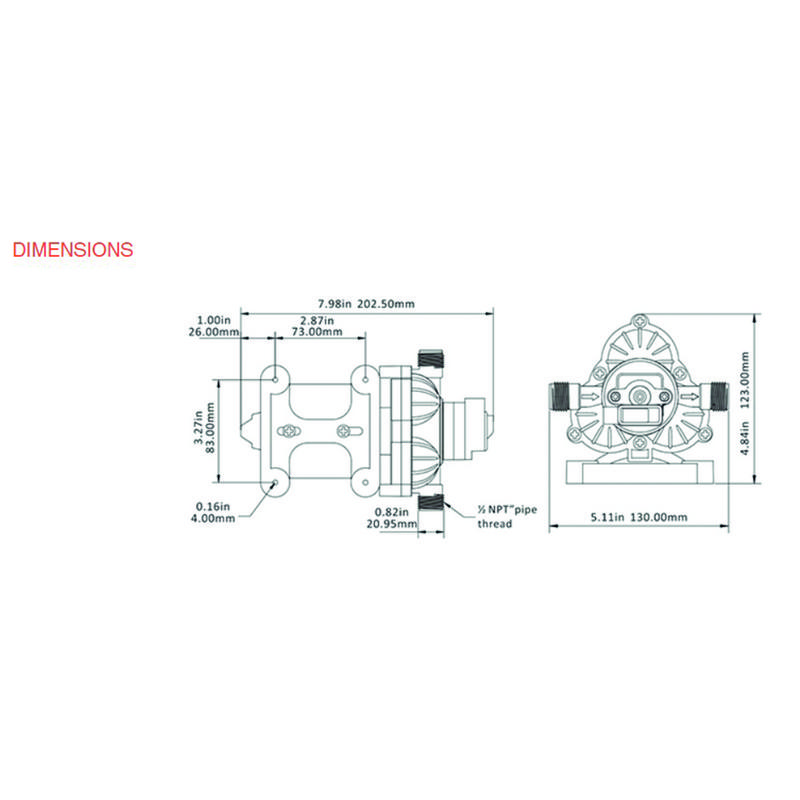 Pentrypump 11l 12v