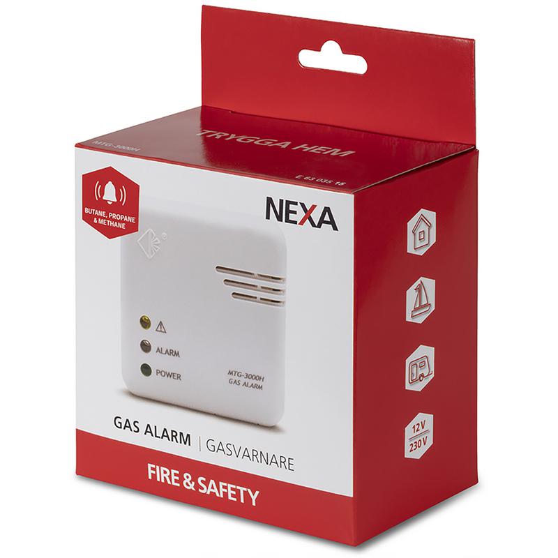 Gasvarnare 12v / 230v