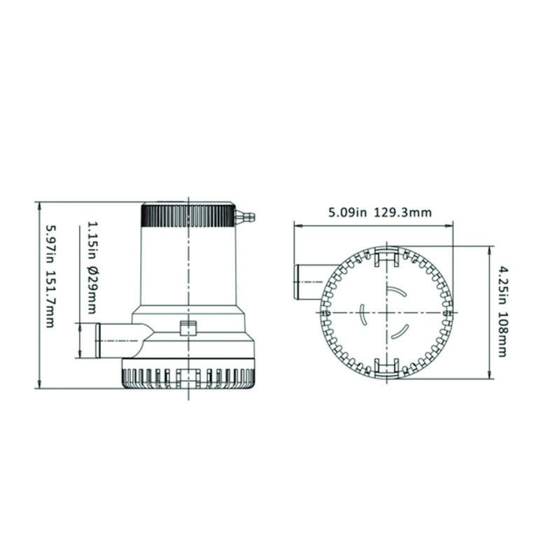 Länspump Seaflo 126l 12v