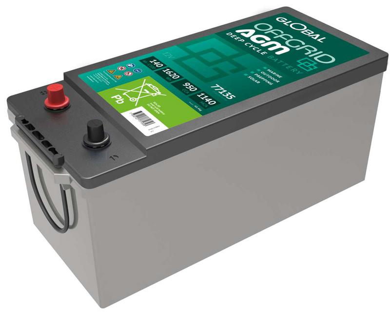 Batteri Global Agm Dc 140ah