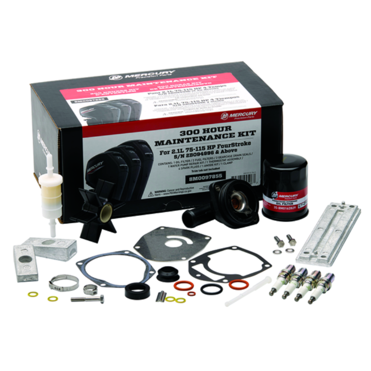 Servicekit Mercury 300h 75-2,1