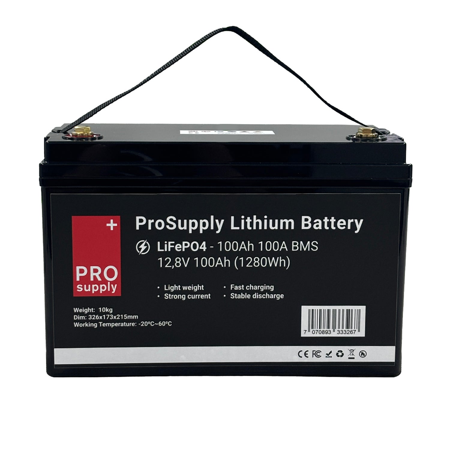 Litiumbatteri 12v 100ah