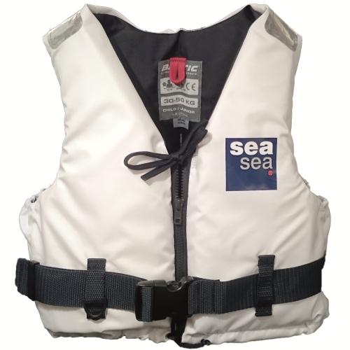 Flytväst Seasea Vit 50-70kg