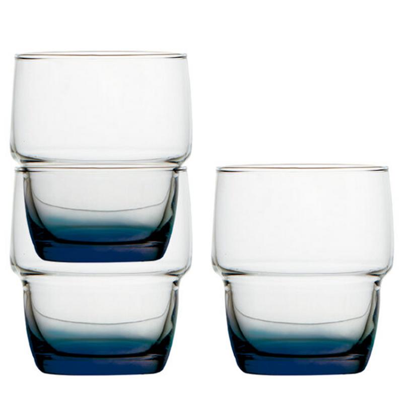 Glas Stapelbar Ecozen Blue /st