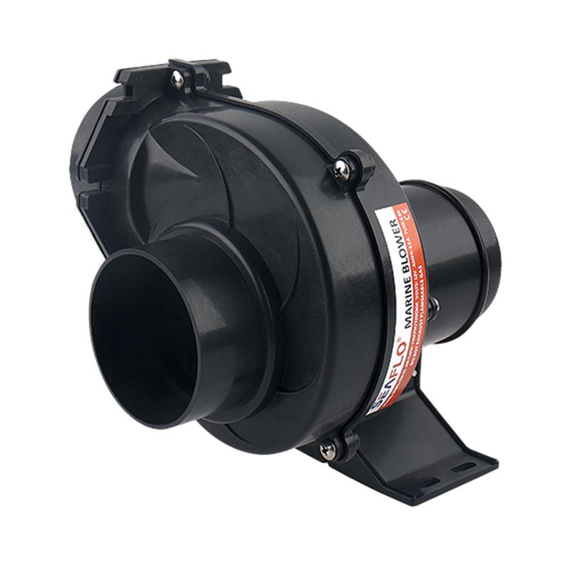 Motorrumsfläkt 24v 220m3/tim.