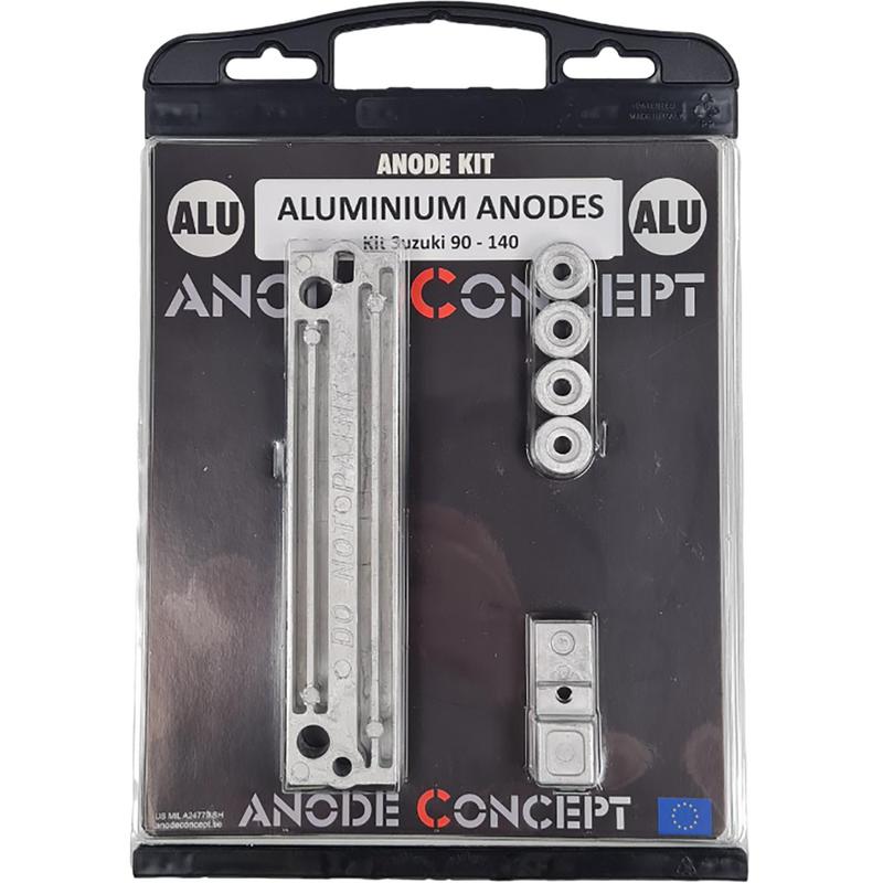 Anodkit Suzuki 90-140hk Alu