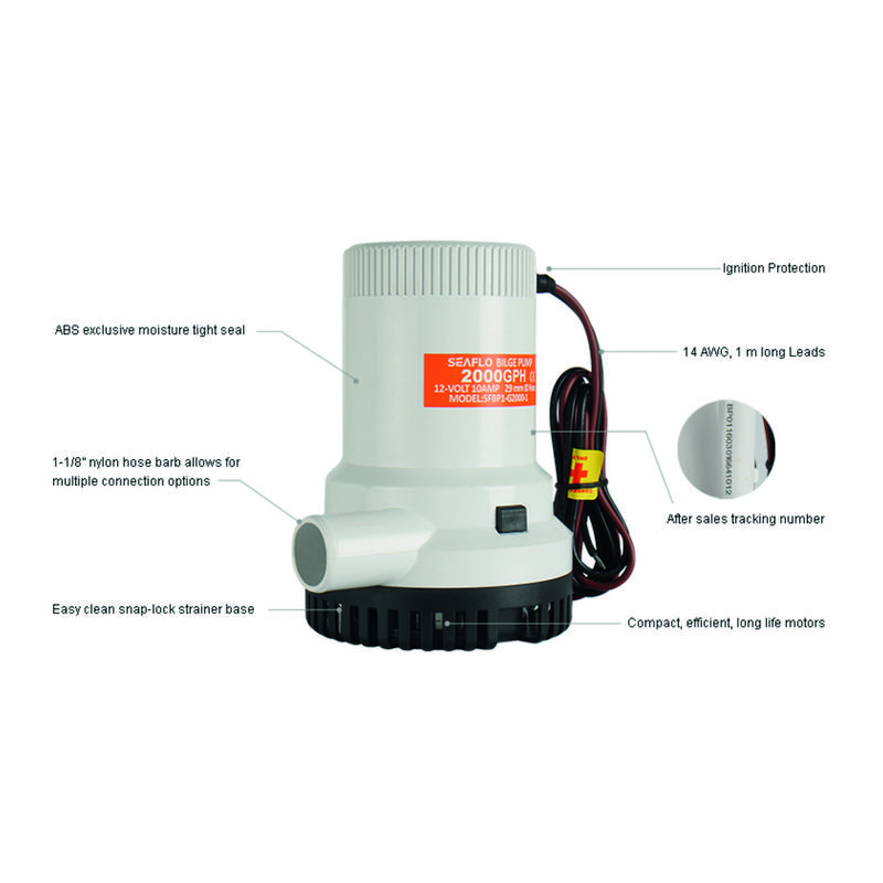 Länspump Seaflo 126l 12v