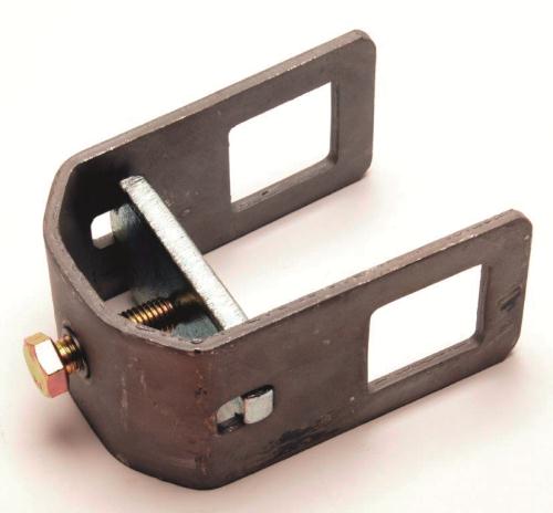 U-fäste 40x40 Stolpe 30mm 2-p
