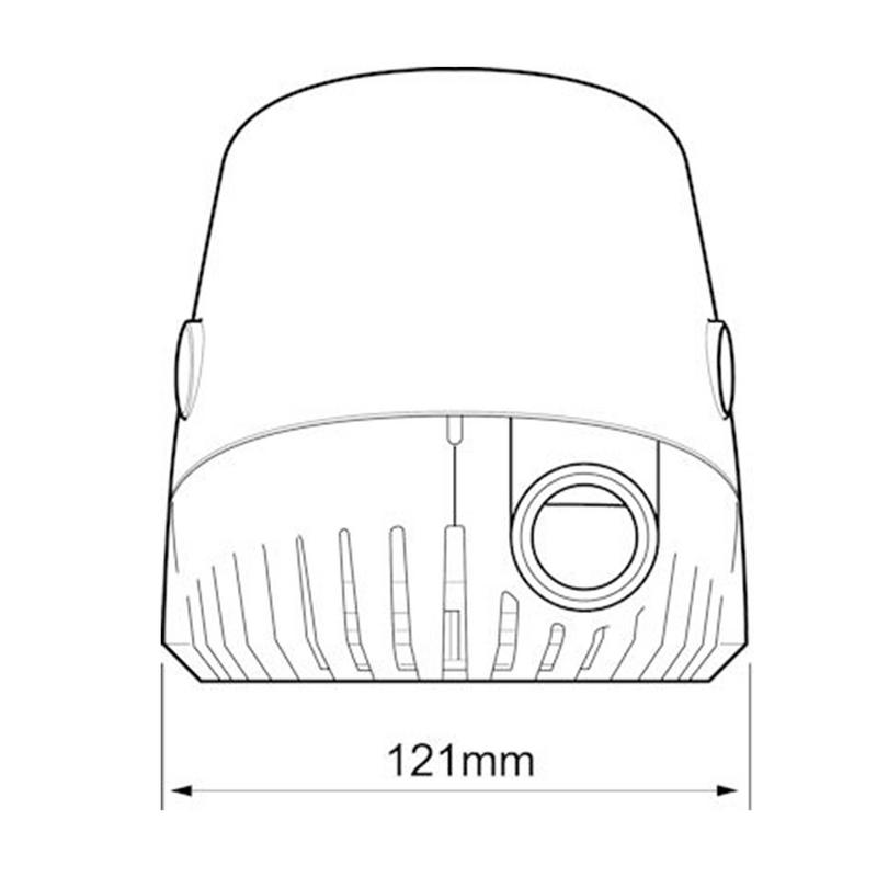 Länspump Auto Orca 1300gph 12v