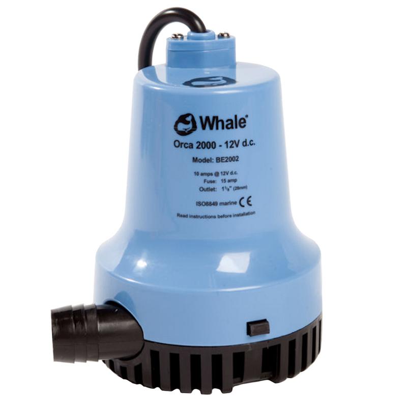 Länspump Whaleorca 2000gph 12v