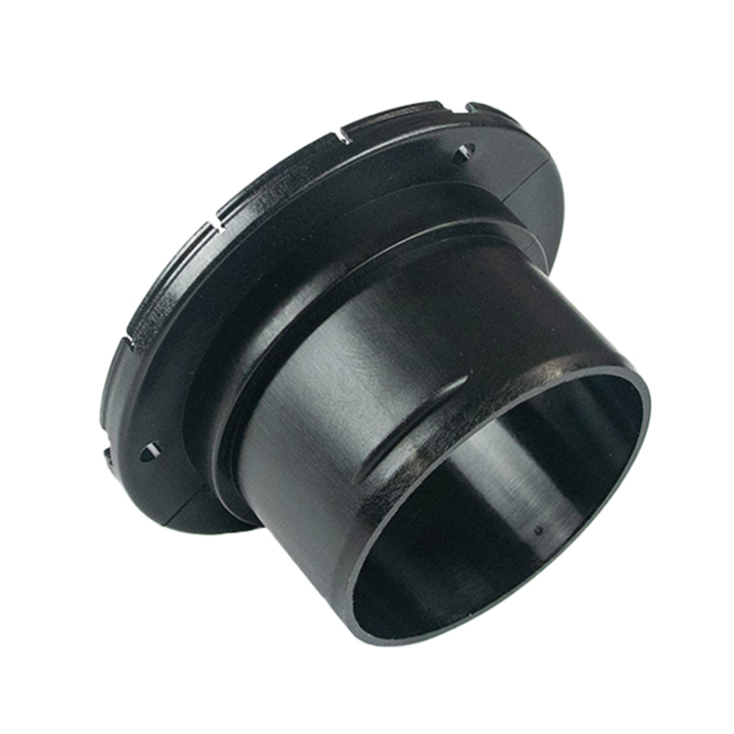 Utblås Stängbar 60mm Svart