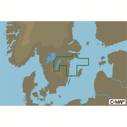 C-map Discover Y206 Västkusten