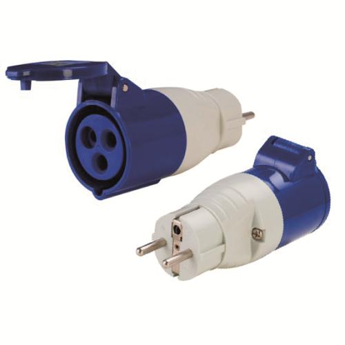 Adapter Schucko-cee 16a