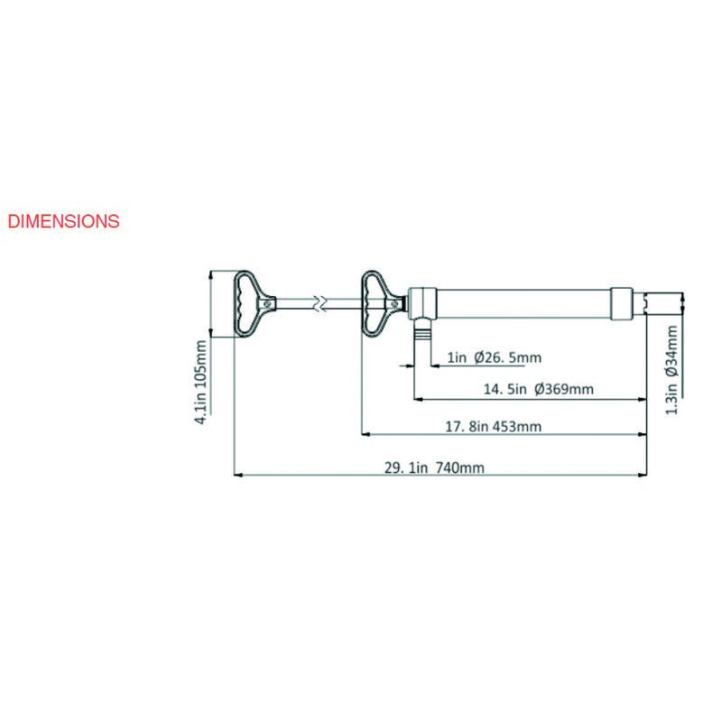 Handpump 460mm