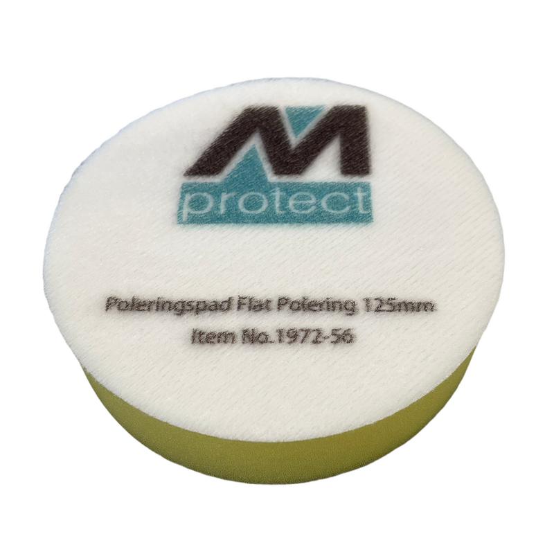Polersvamp Medium 125mm Gul