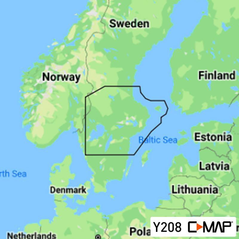 C-map Discover Y208 Stockholm
